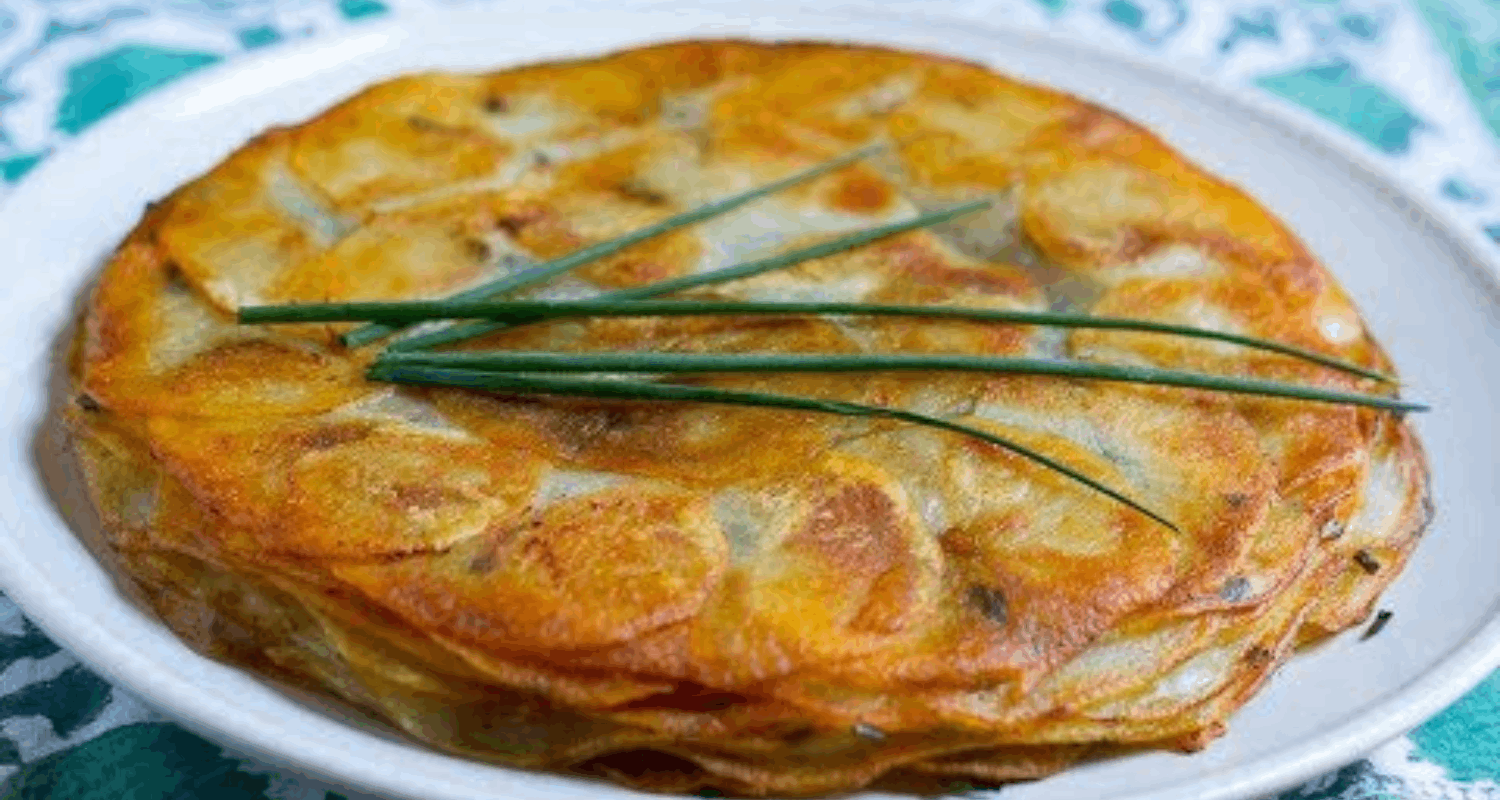 la Madeleine Potato galette