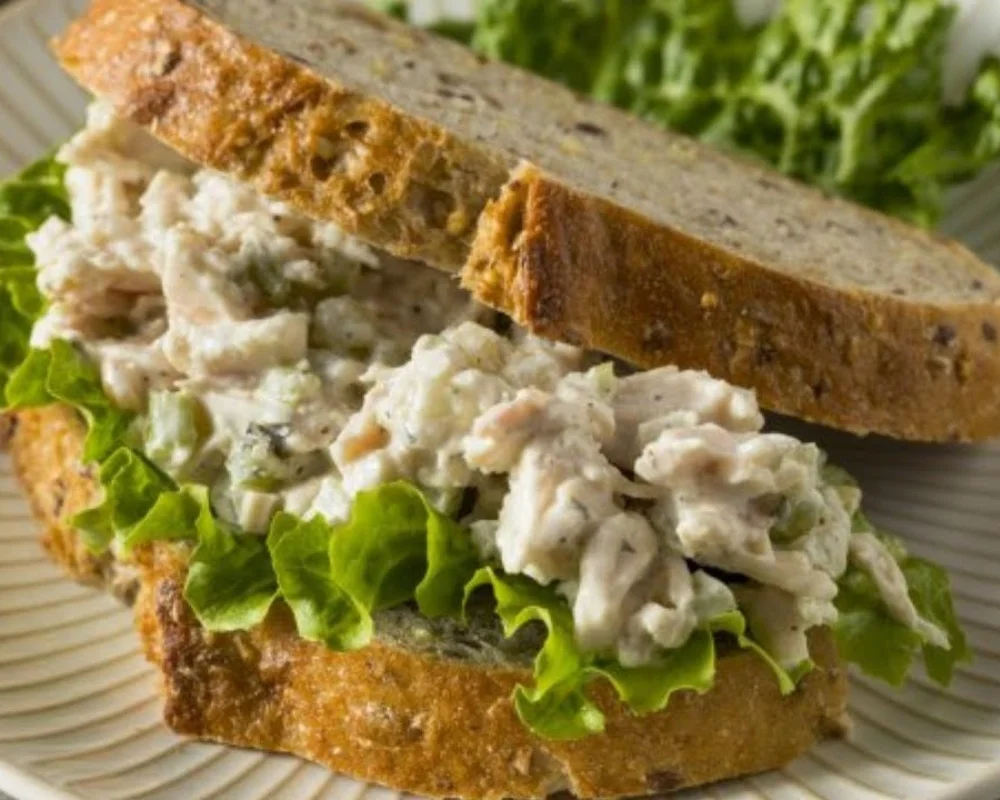 chicken salad chick sassy scotty with bread