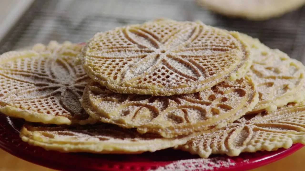 Keto Pizzelle