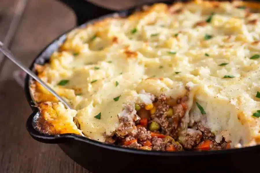 Potato Turbate or Shepherds Pie